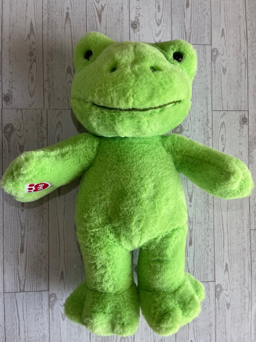 Build A Bear Green Spring Frog Full Size 16" Toad Plush BAB No Outfit